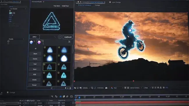 After Effects - Graphic Design & Video editing course