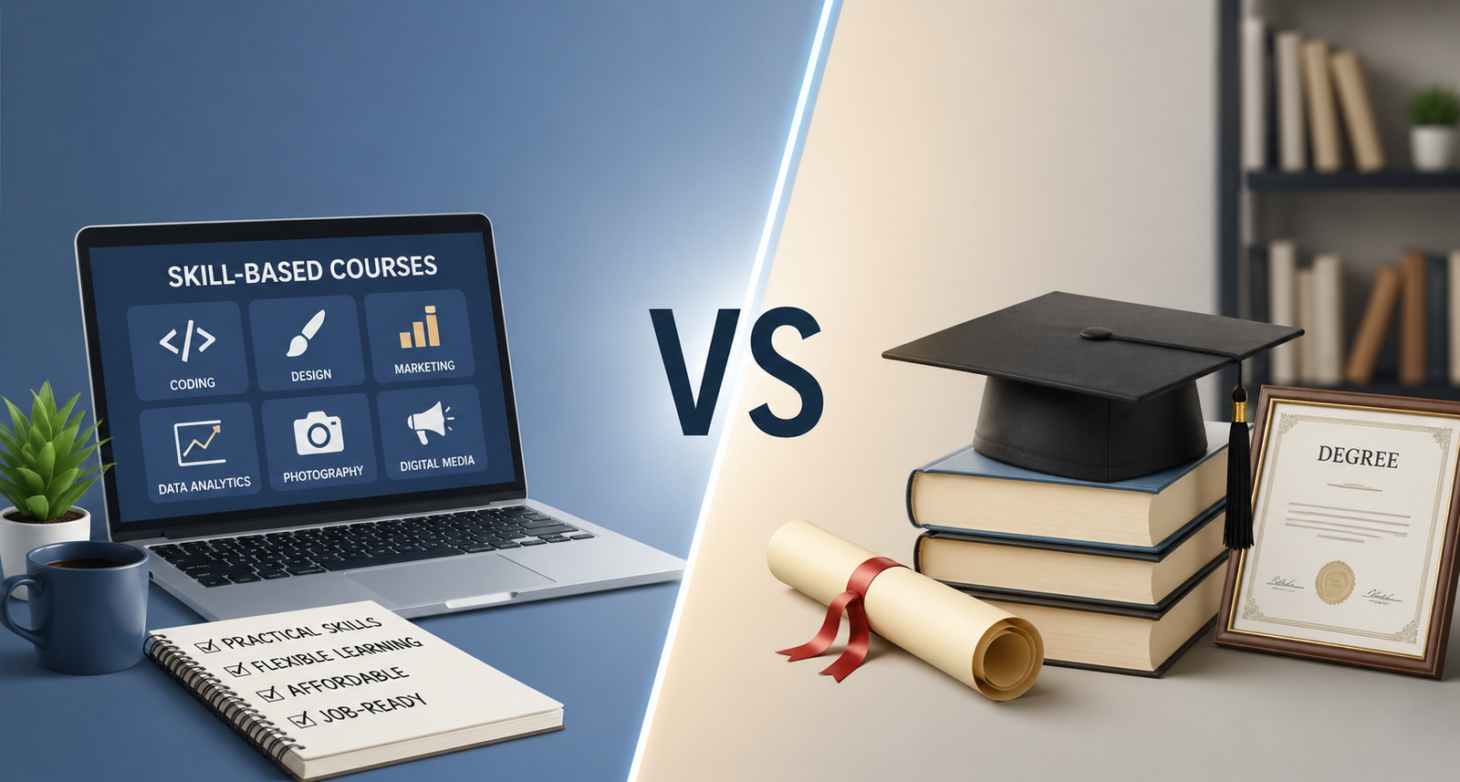 Skill-Based Courses vs Degree