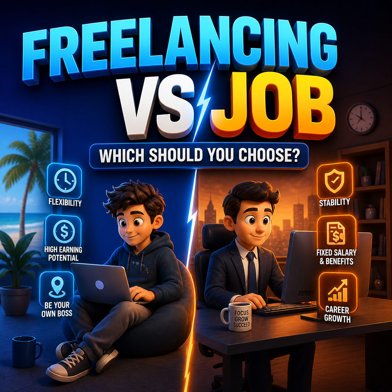 Freelancing vs Job
