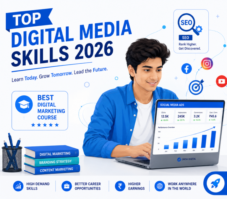 Student learning paid traffic and ad strategies in the best digital marketing course