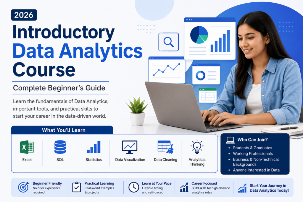 Introductory Data Analytics Course: Complete Beginner’s Guide (2026)