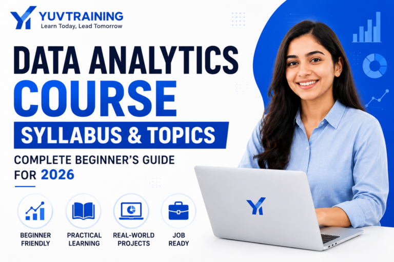 Data Analytics Course Syllabus and Topics: Complete Beginner’s Guide for 2026 image