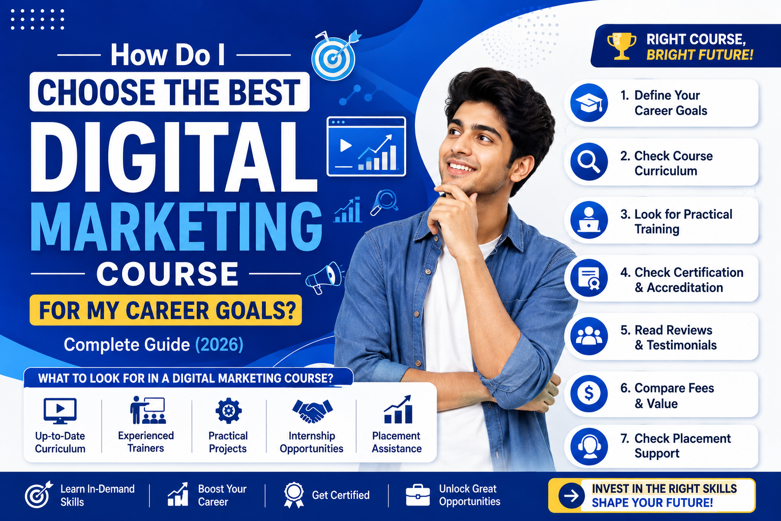 How Do I Choose the Best Digital Marketing Course for My Career Goals? Complete Guide (2026)