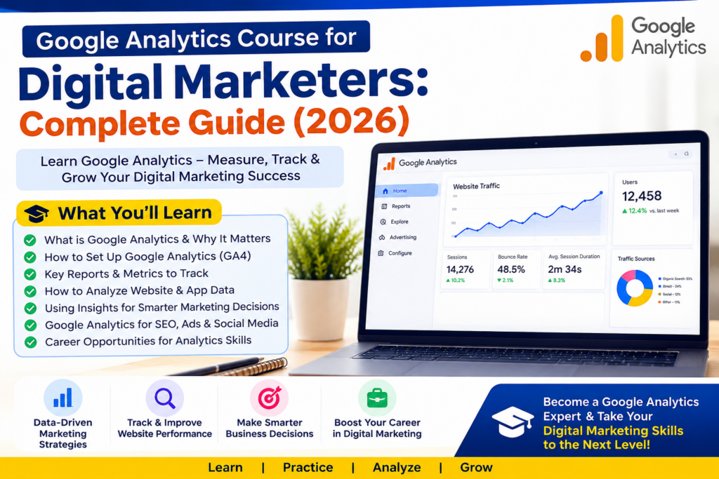 Google Analytics Course for Digital Marketers: Complete Guide (2026)